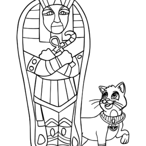 Ancient egypt coloring pages printable for free download