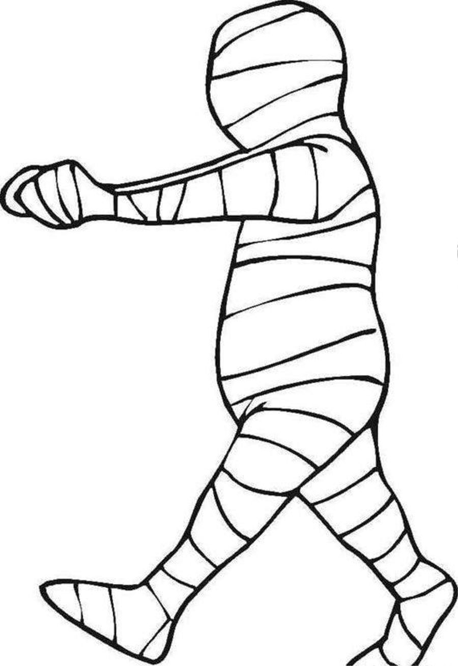 Printable mummy coloring pages coloring me halloween coloring pages coloring pages halloween coloring