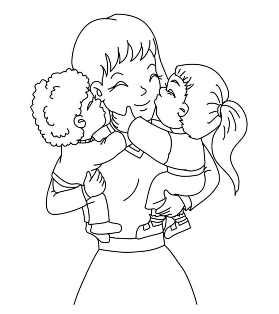 Top free printable mothers day coloring pages online