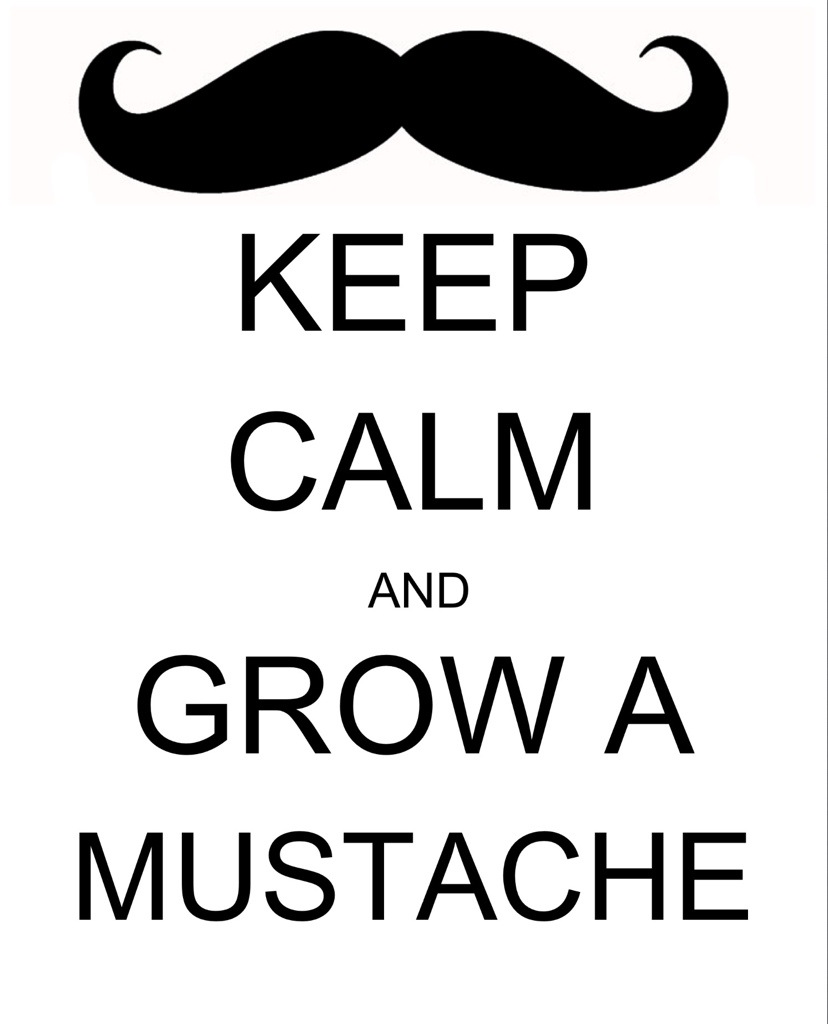 Free mustache printables