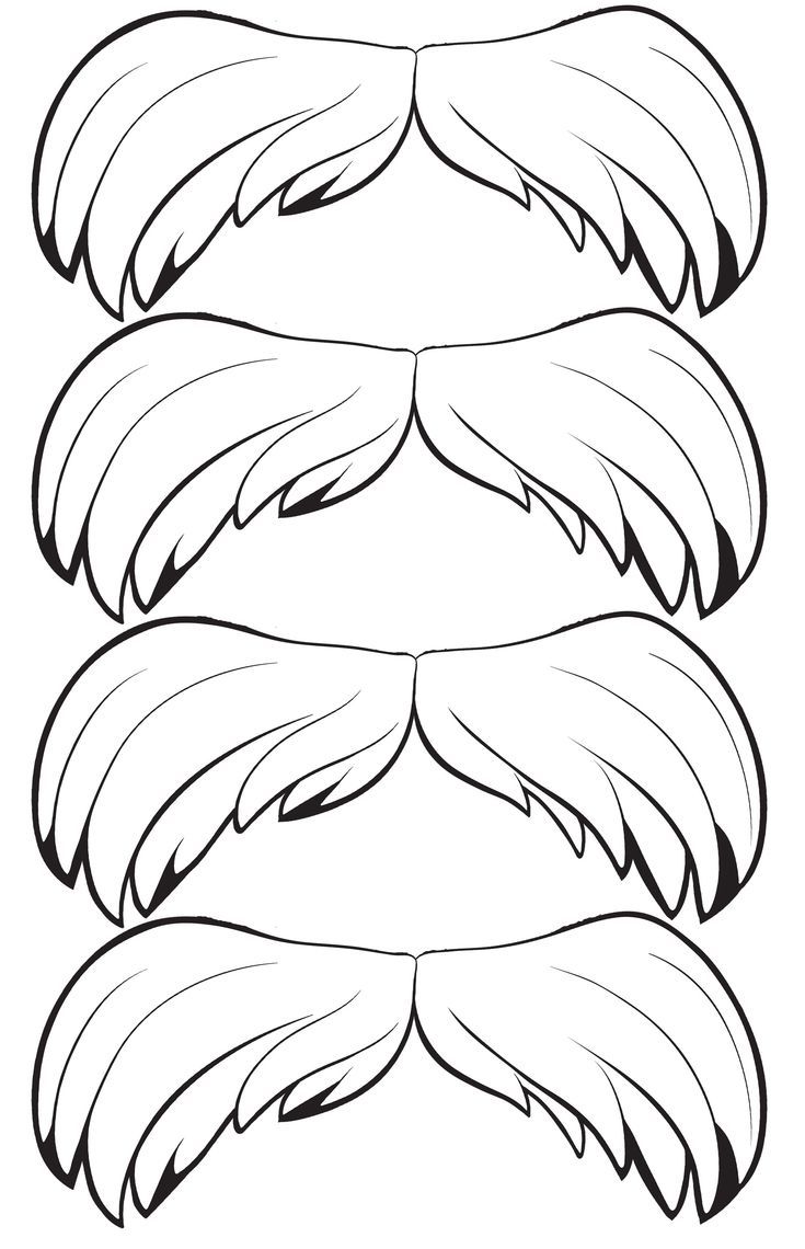 Lorax mustache template printable sketch coloring page dr seuss activities dr seuss crafts dr seuss week