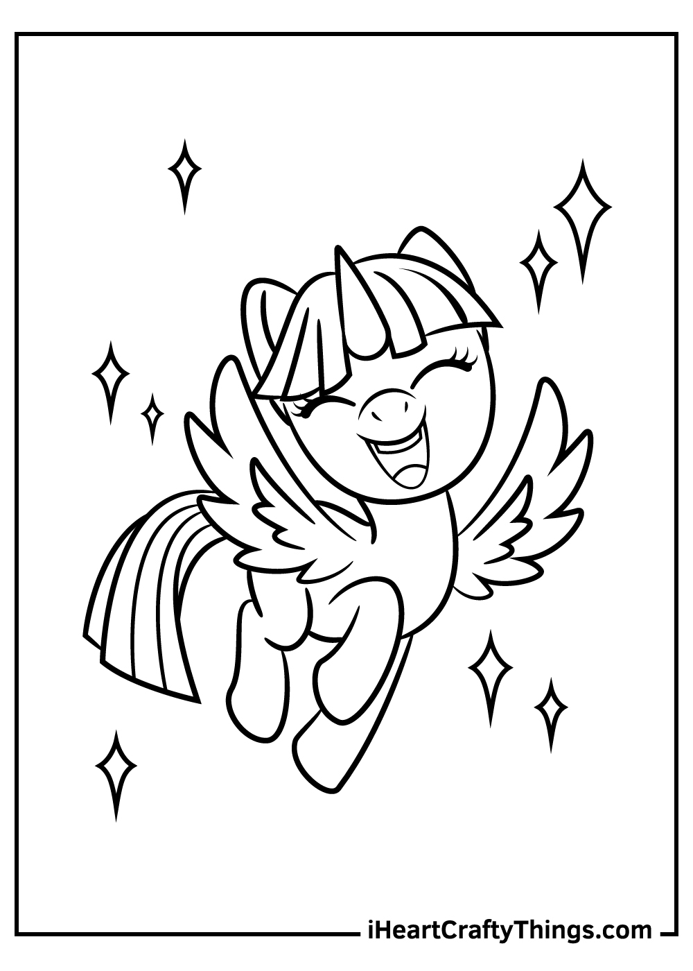 My little pony coloring pages free printables