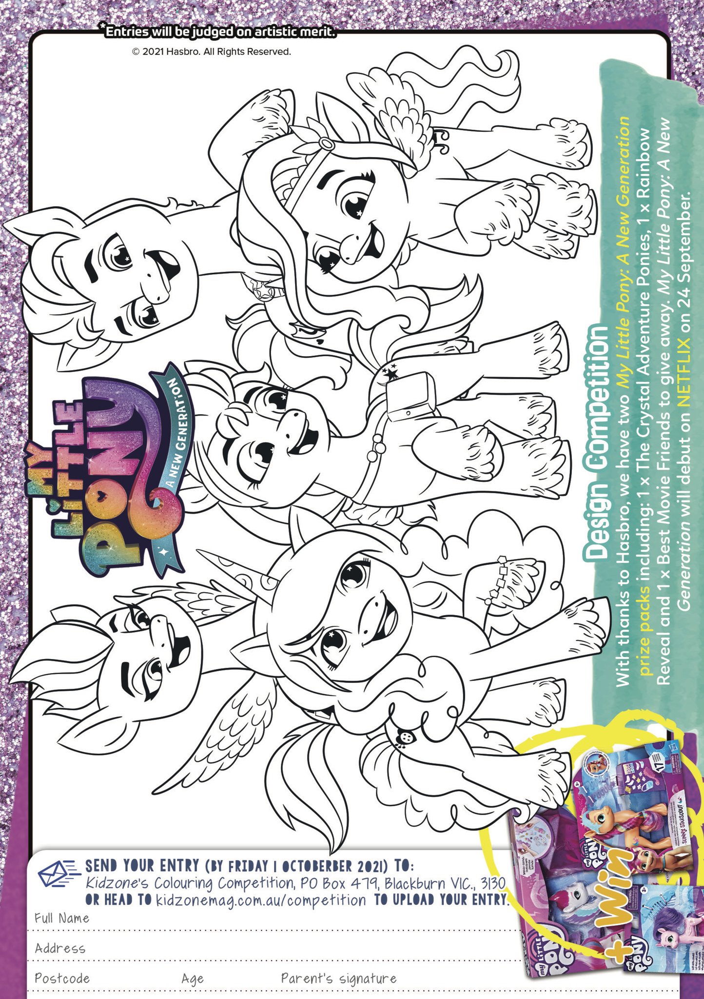 Generation my little pony updates on x the magazine also includes a coloring page and some other activities httpstcognsoogcjk x