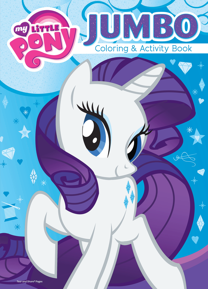 My little pony colouring activity book party city