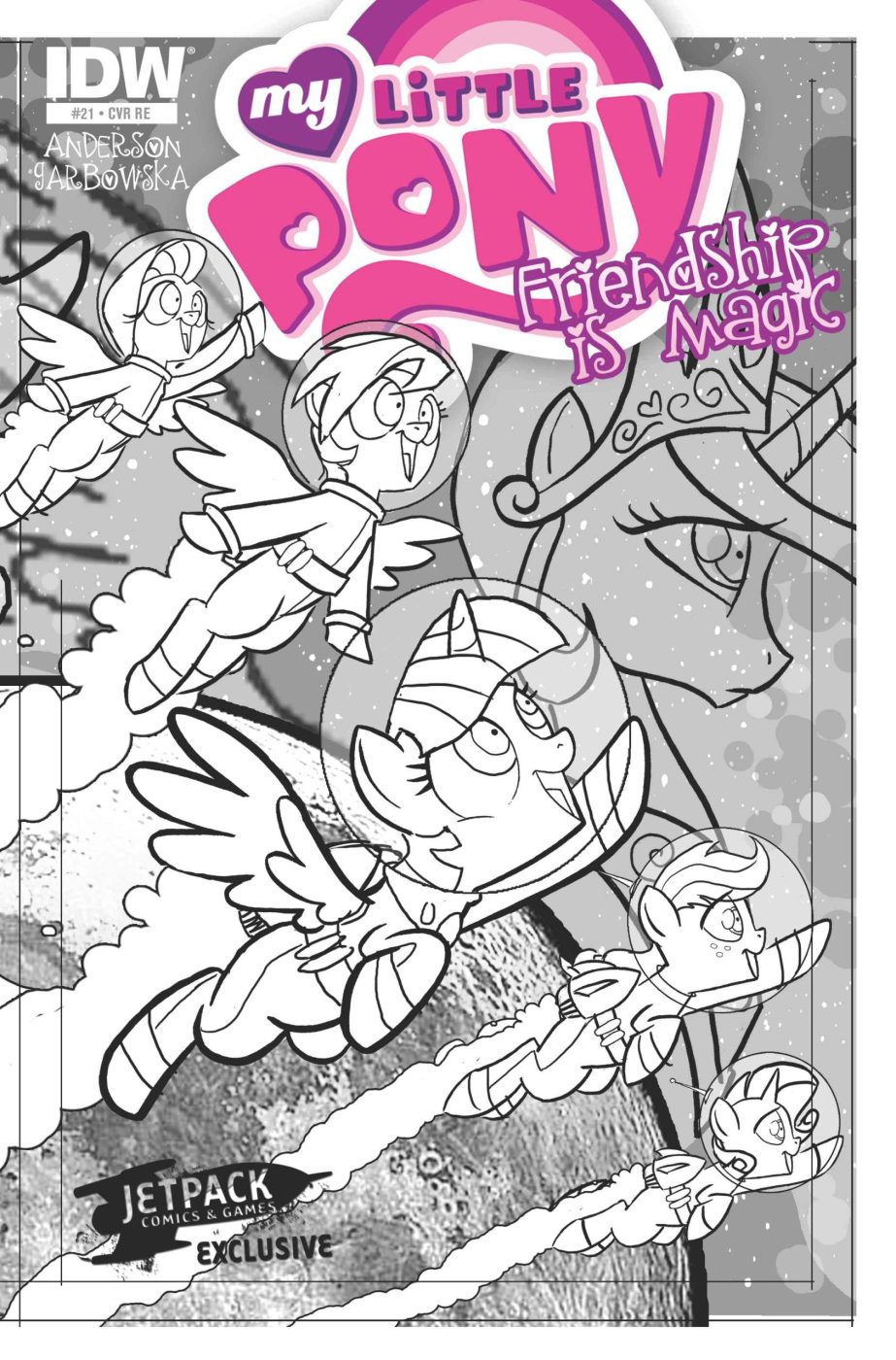 My little pony friendship is magic limited edition micro print cover