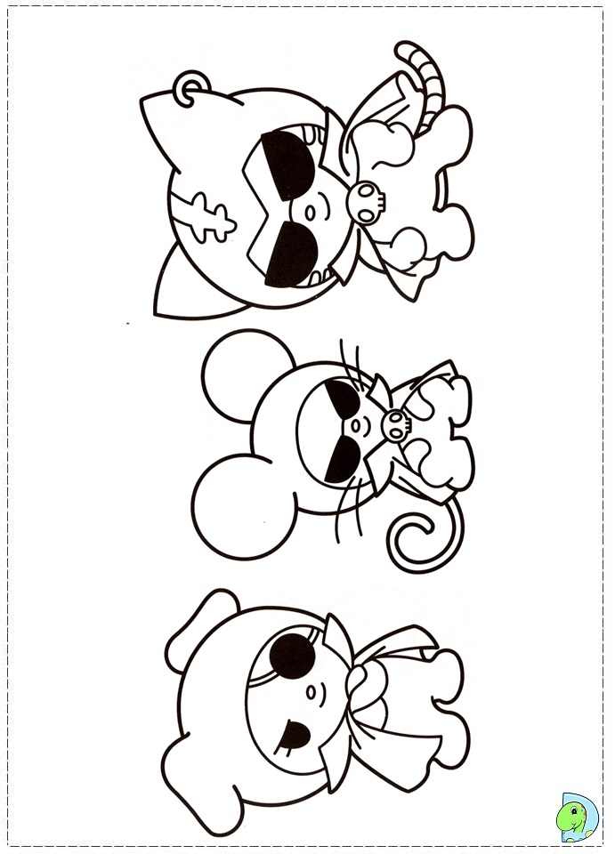 My melody coloring book