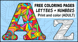 Coloring pages for kids and adults free printable patterns â diy projects patterns monograms designs templates