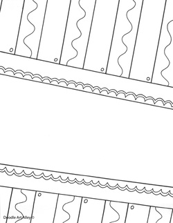 Name templates coloring pages