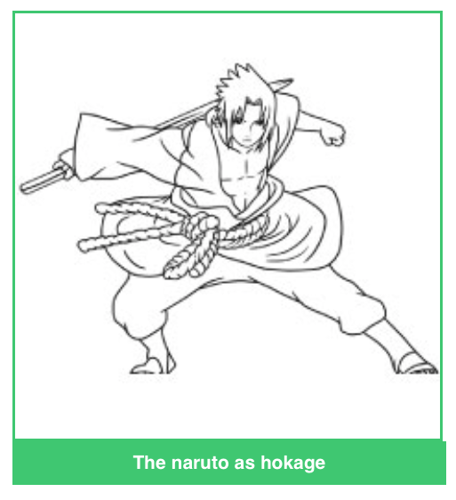 Oh my hokage â top free printable naruto coloring pages online