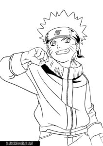 Naruto coloring pages