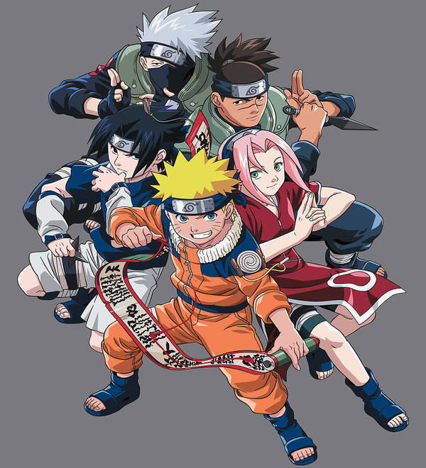 Naruto team poster by victoria carroll