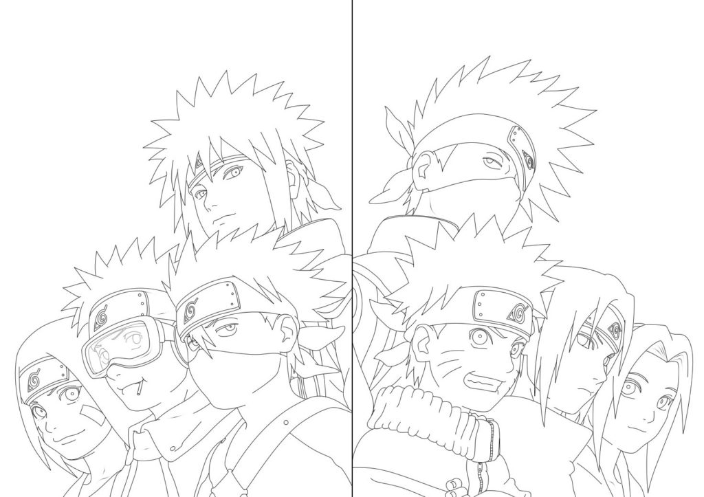 Naruto coloring pages â free printable coloring pages