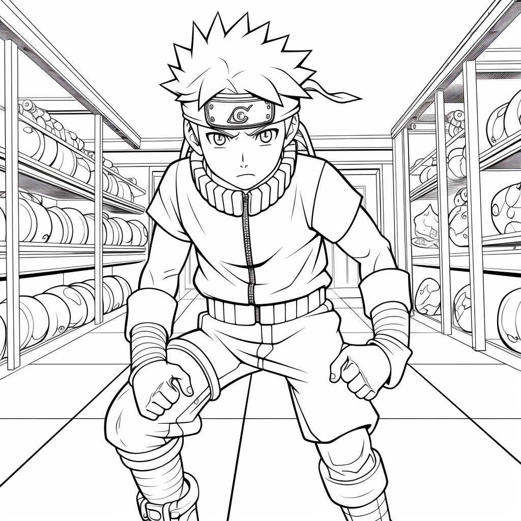 Naruto coloring pages you can download and print