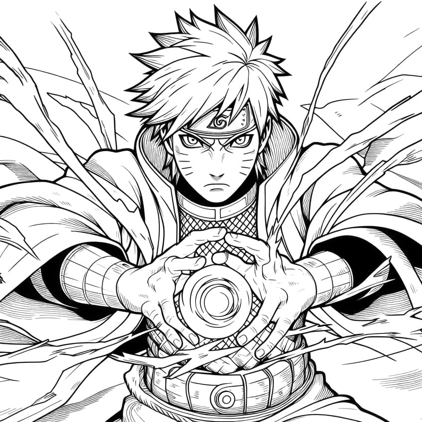 Naruto coloring pages