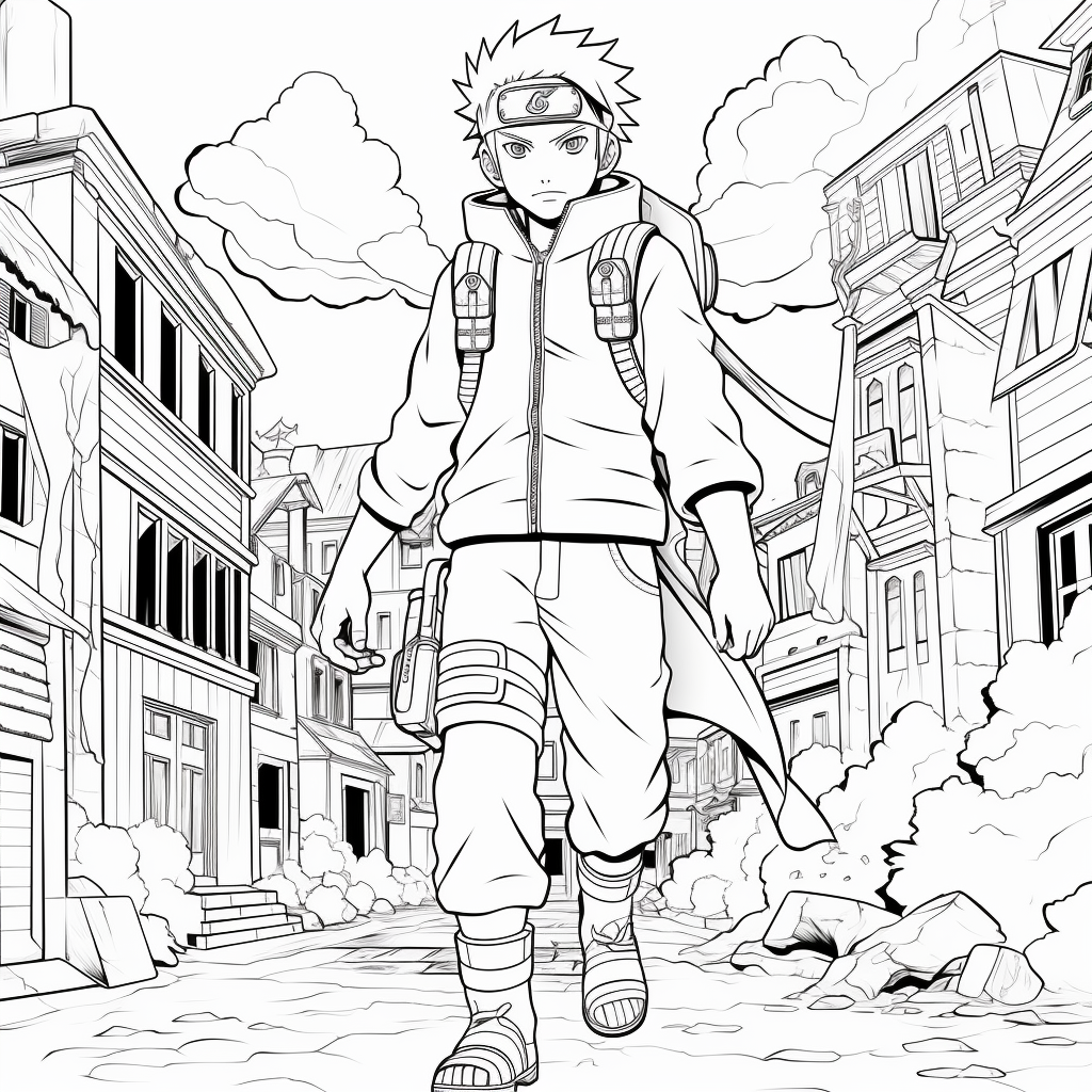 Naruto coloring pages you can download and print