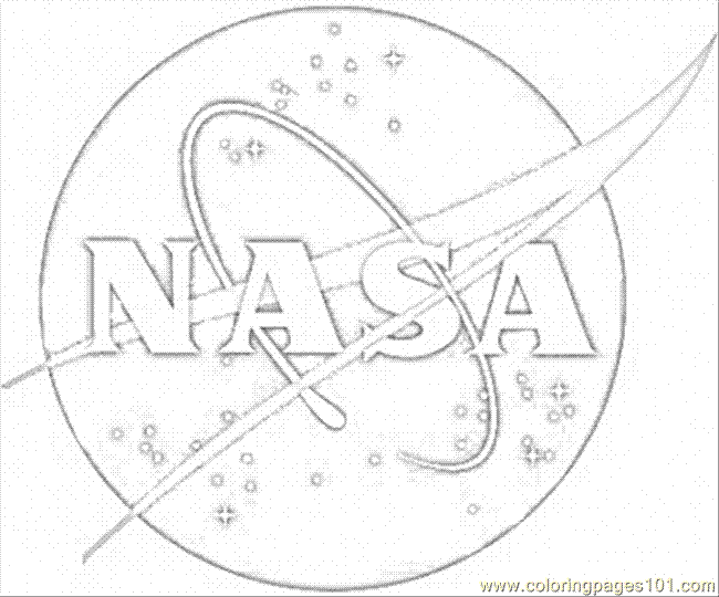 Explore the universe with this free nasa coloring page