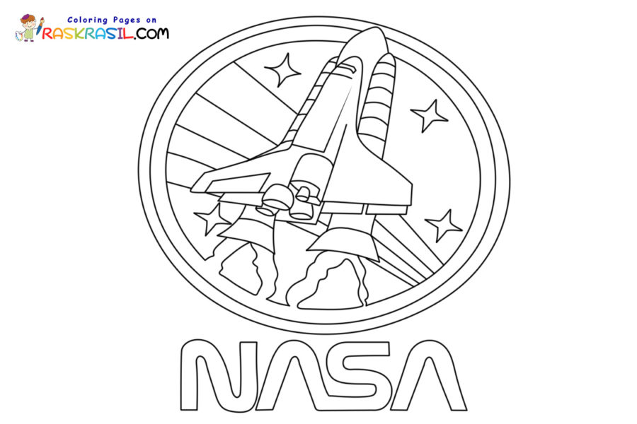 Nasa coloring pages