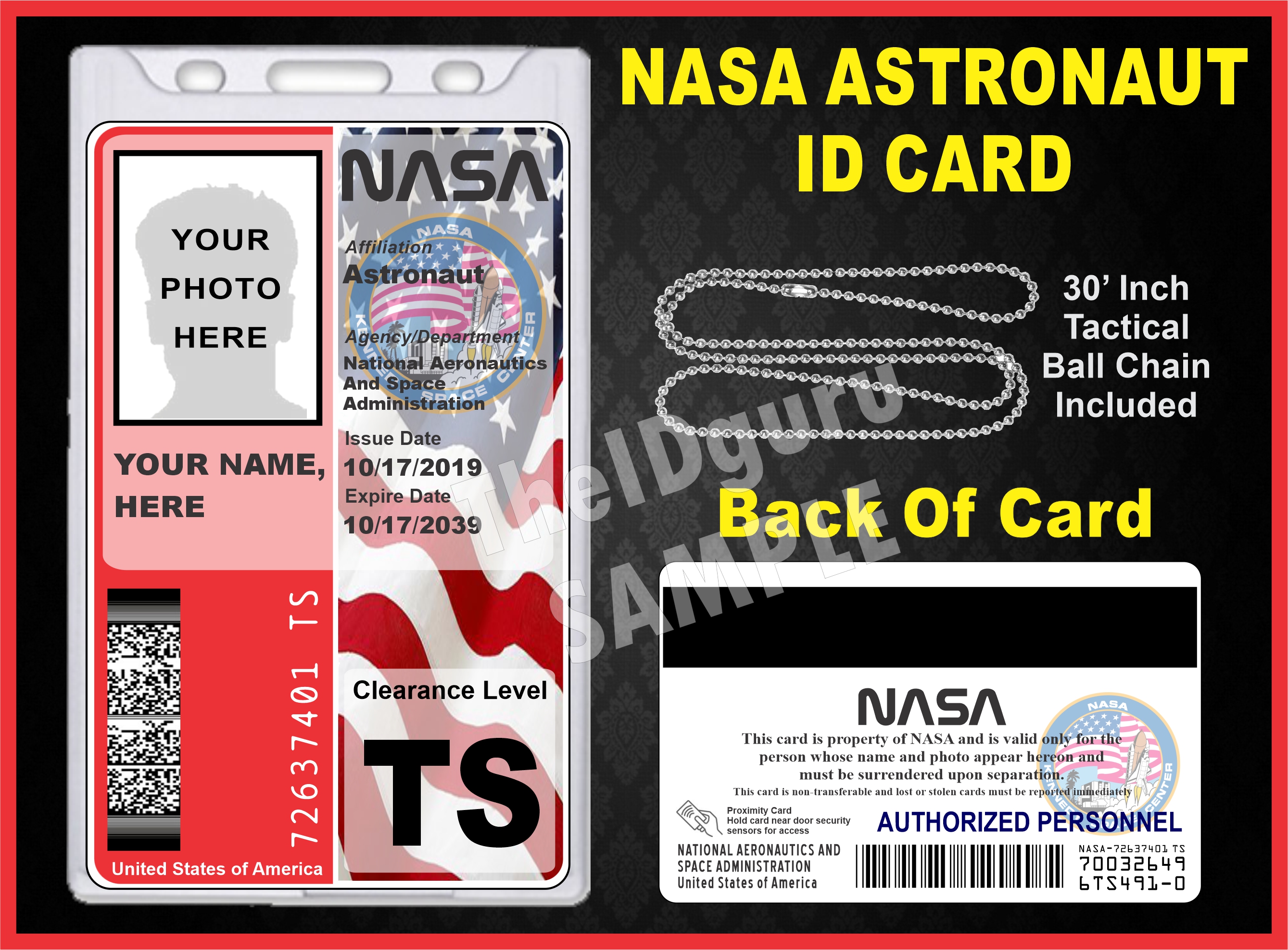 Free printable printable nasa badge template