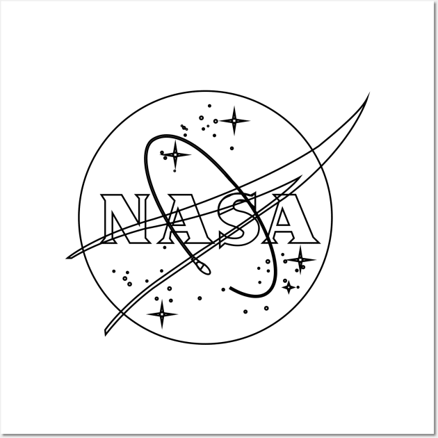 Nasa retro outline