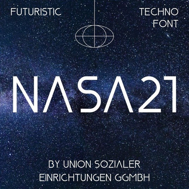 Free nasa font â