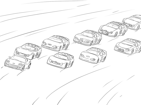 Nascar racing coloring page free printable coloring pages cars coloring pages race car coloring pages coloring pages