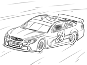 Nascar coloring pages free coloring pages