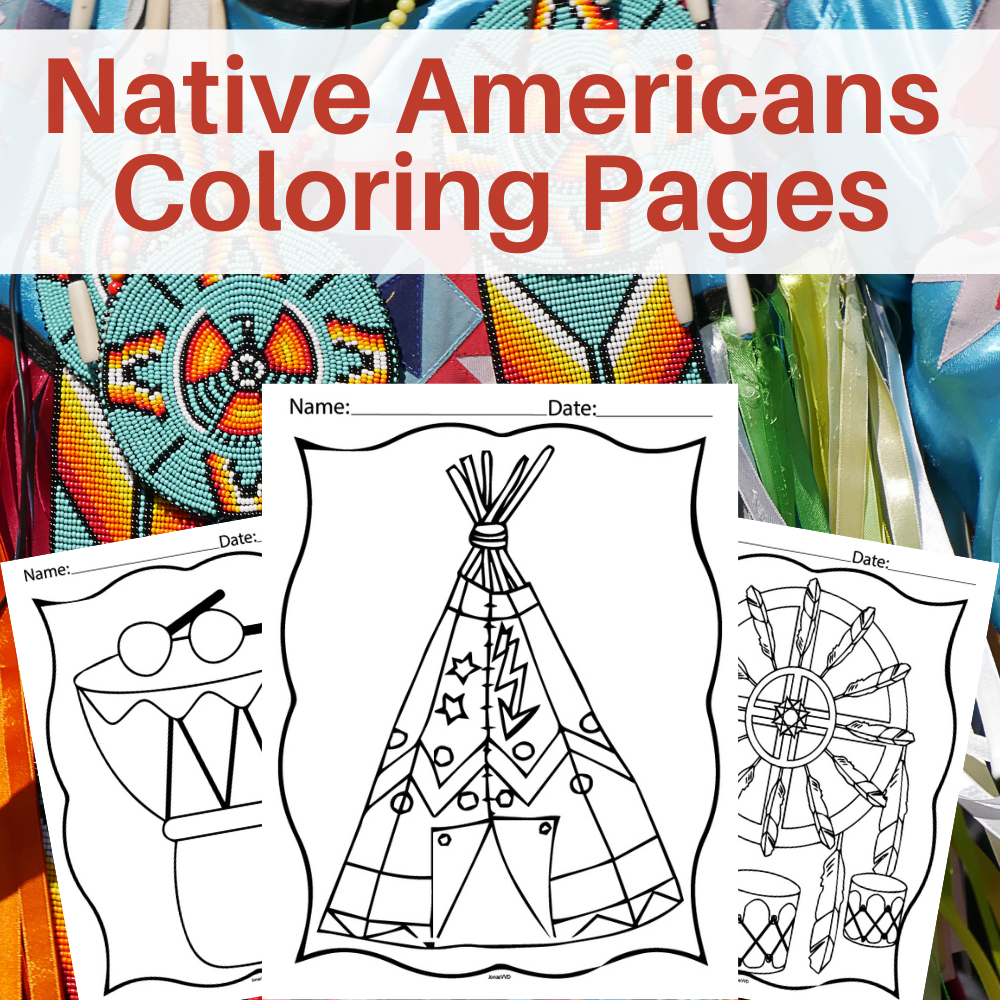 Native americans coloring pages native american heritage month activities made by teachers