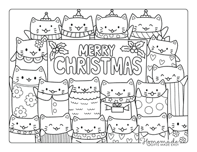 Free christmas coloring pages for kids adults