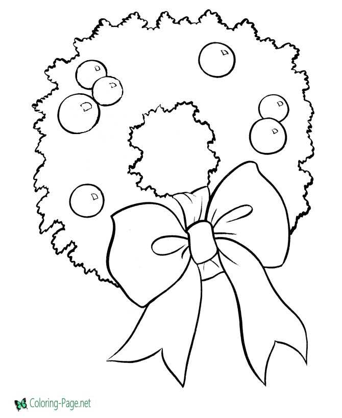 Christmas coloring pages