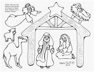 Black and white nativity scene coloring page sketch template nativity coloring pages nativity coloring christmas coloring pages