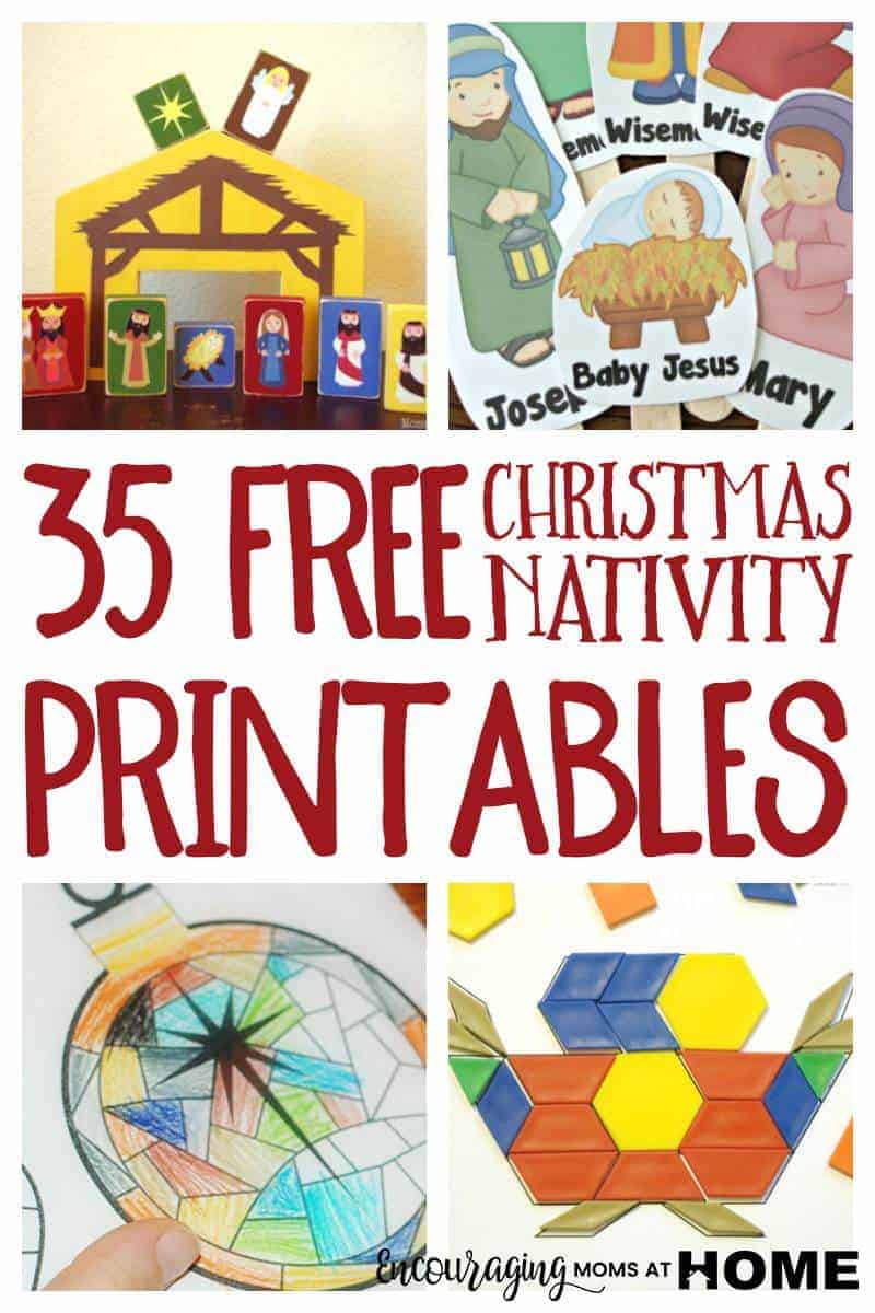 Free christmas nativity printables and coloring pages