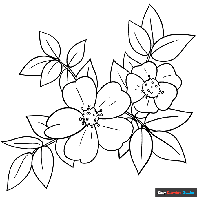 Free printable nature coloring pages for kids