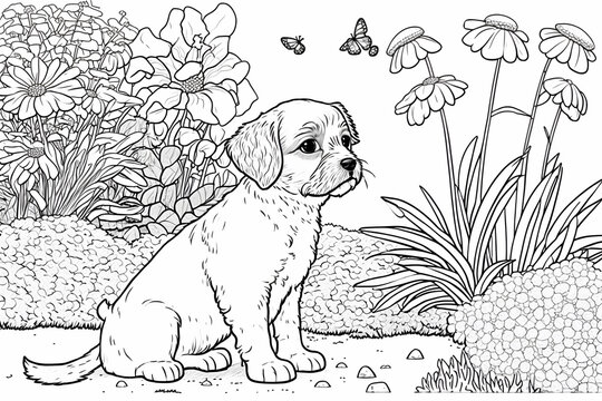 Nature coloring page images â browse photos vectors and video