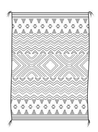 Navajo blanket coloring page navajo blanket free printable coloring pages coloring pages