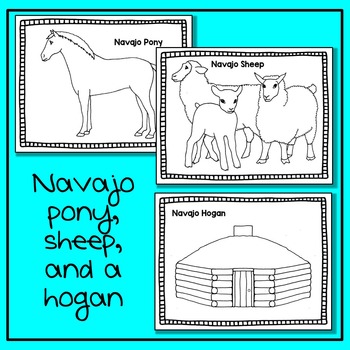 Navajo friends coloring sheets