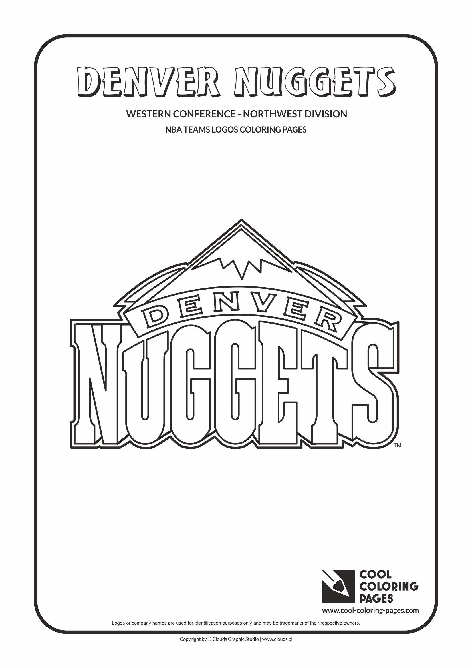 Cool coloring pages nba teams logos coloring pages