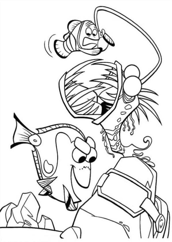 Get this finding nemo coloring pages to print