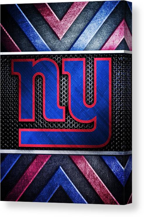 New york giants logo art canvas print canvas art by william ng