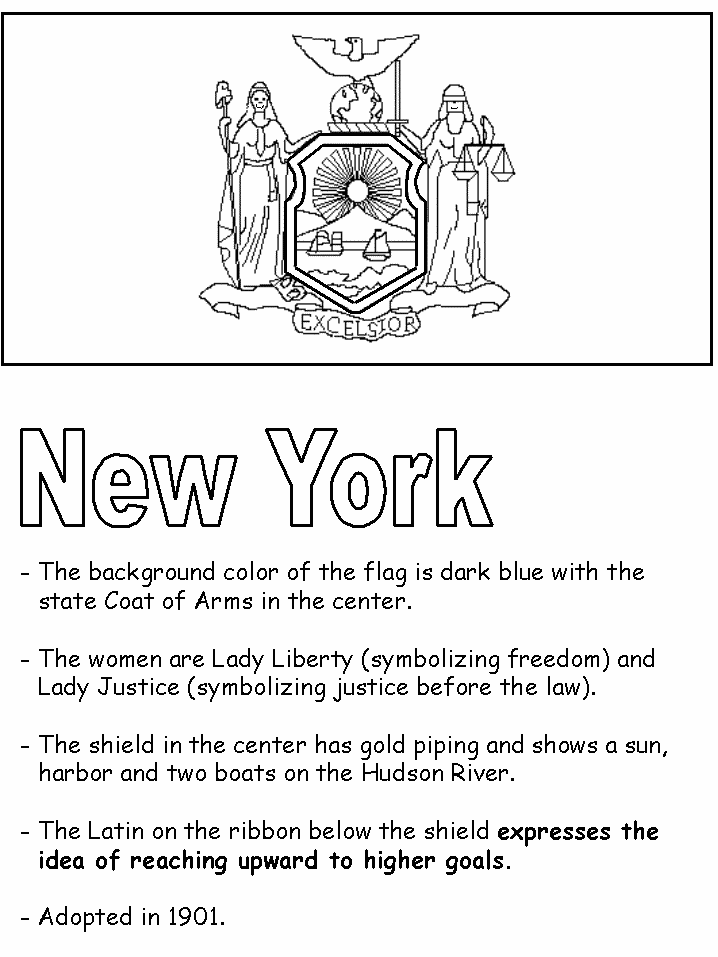 New york state flag