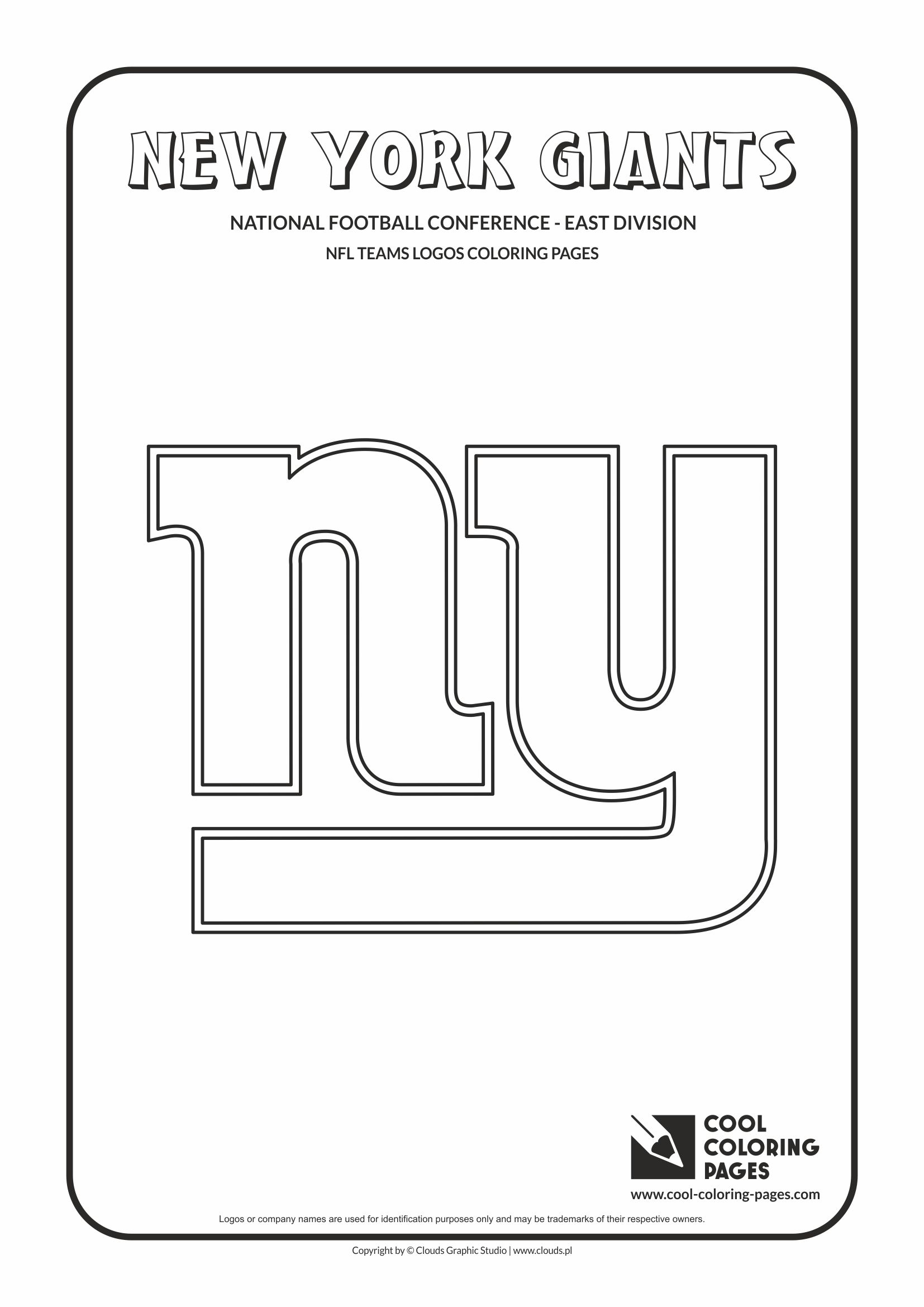 Cool coloring pages nfl teams logos coloring pages