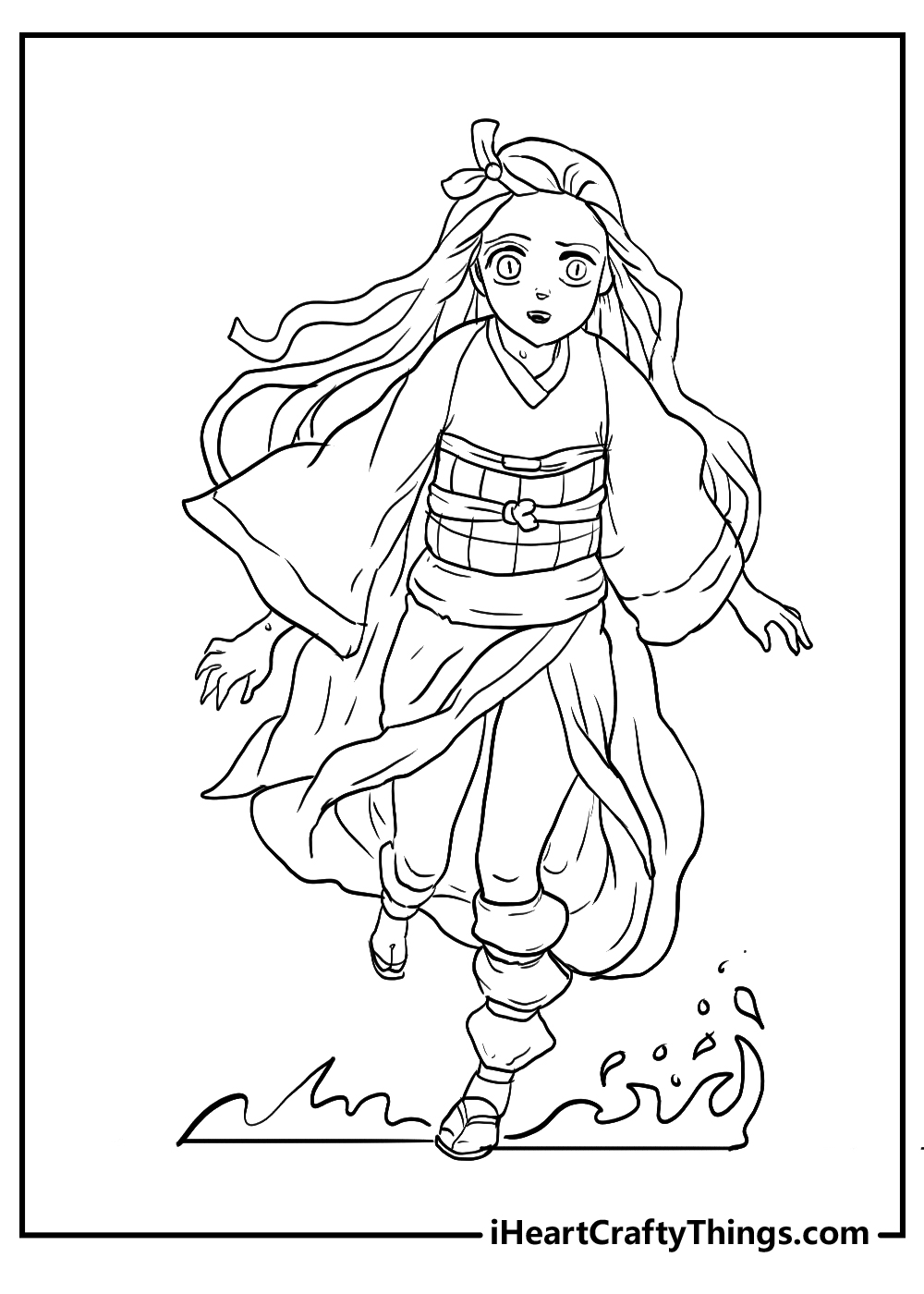 Printable demon slayer coloring pages updated