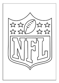 Color your way to nfl fandom printable nfl coloring pages collection for kids