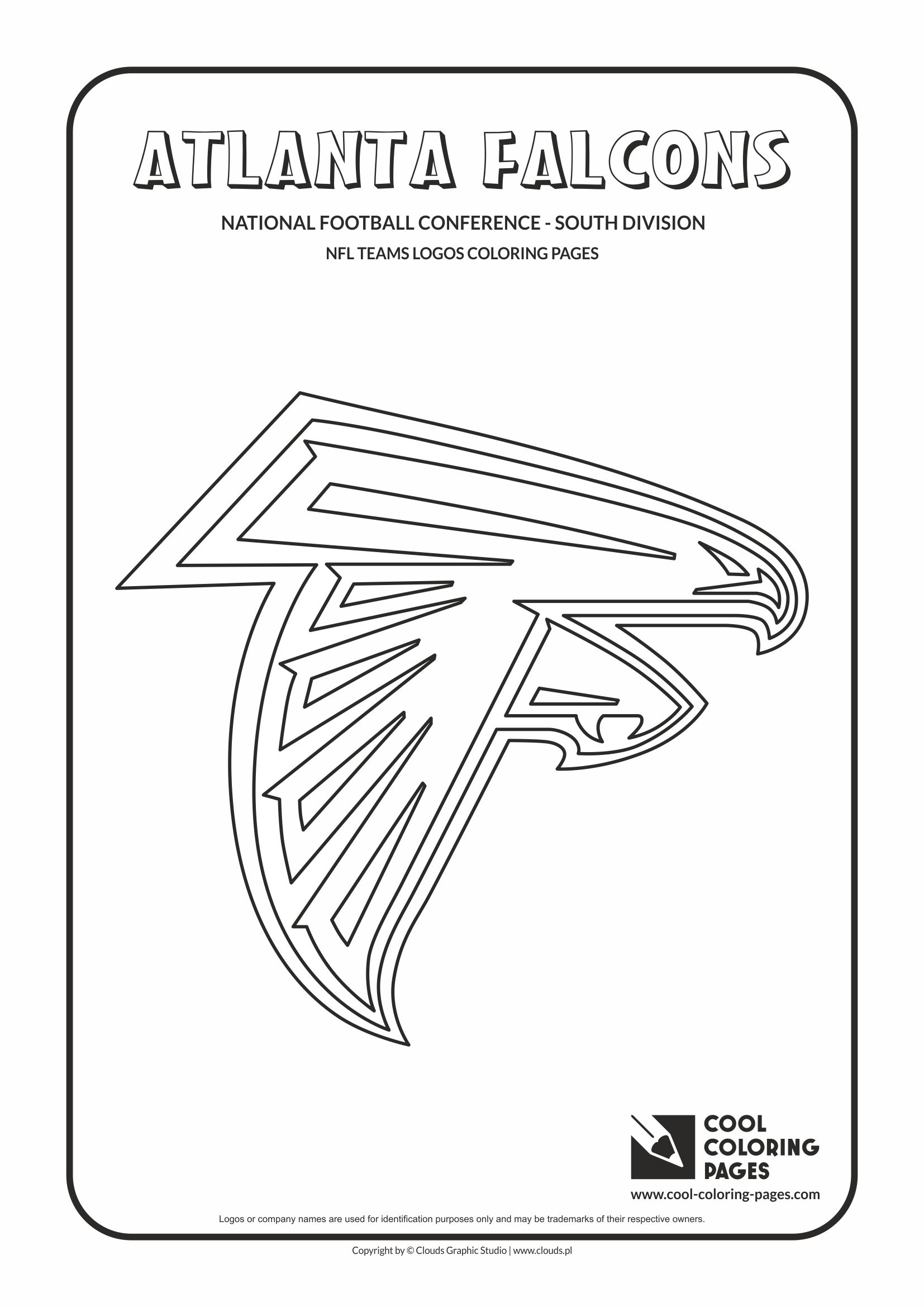 Cool coloring pages nfl teams logos coloring pages