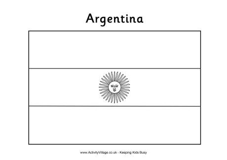 Argentina flag colouring page flag coloring pages argentina flag school coloring pages