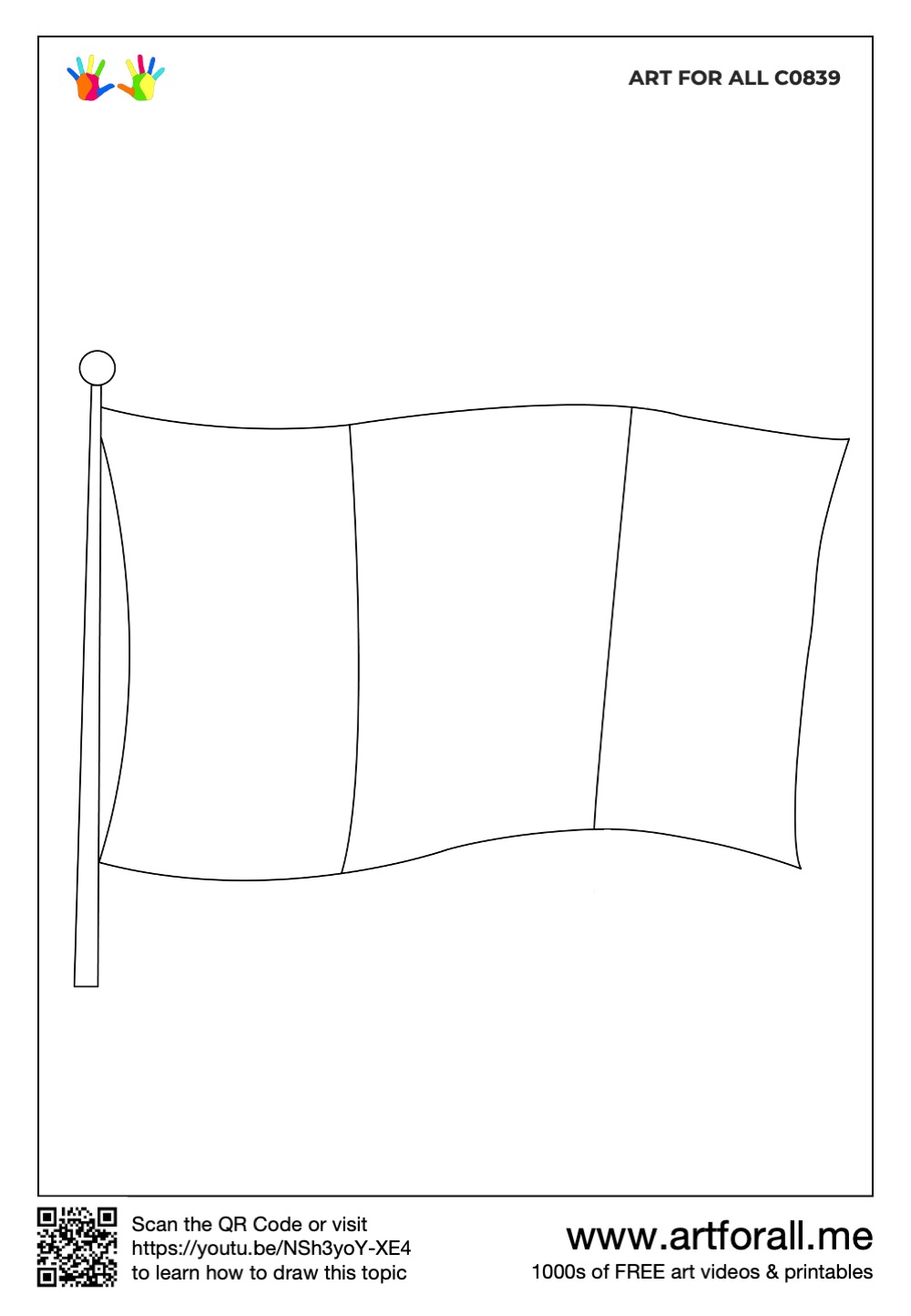 How to draw the national flag of nigeria