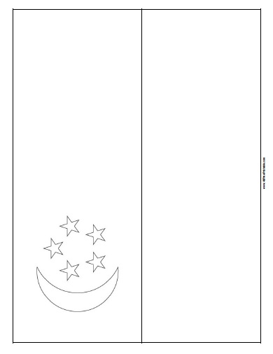 Singapore flag coloring page â free printable