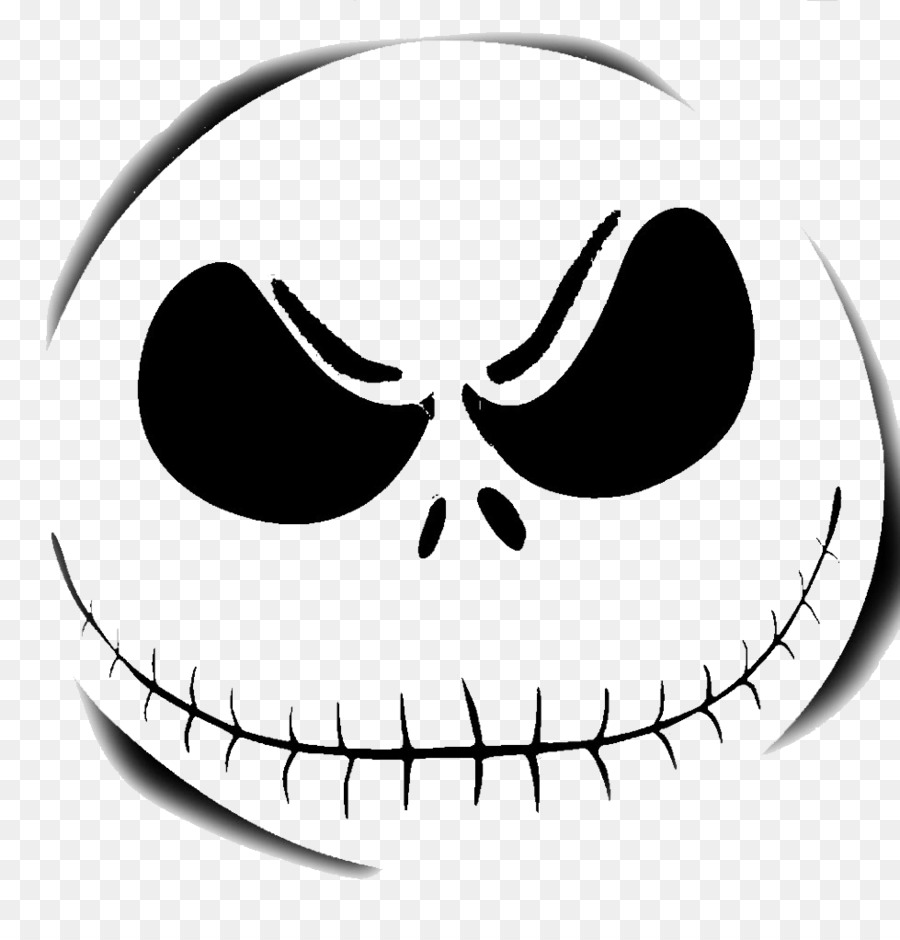 Nightmare before christmas pumpkin stencil png download