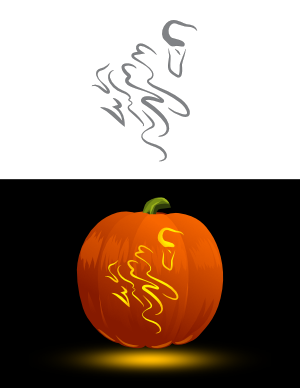 Free printable ghost pumpkin stencils