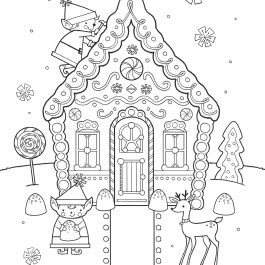 Christmas coloring pages inspiration