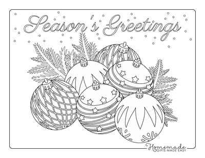 Free christmas coloring pages for kids adults